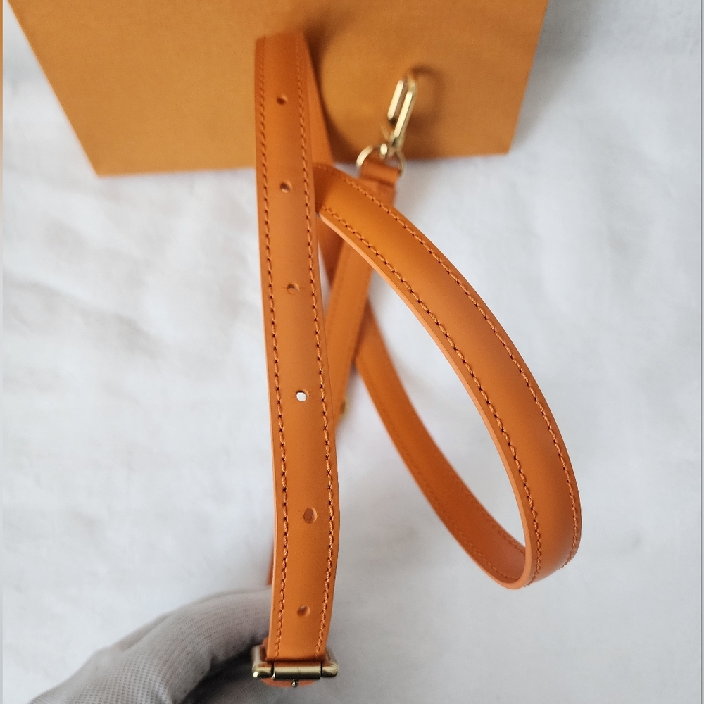 Auth Louis Vuitton Epi Orange Leather Strap - Picture 7 of 7